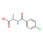 L-Alanine, N-(4-chlorobenzoyl)-