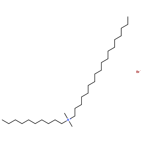1-Octadecanaminium, N-decyl-N,N-dimethyl-, bromide