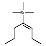 Stannane, trimethyl(1-propyl-1-butenyl)-