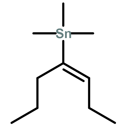 Stannane, trimethyl(1-propyl-1-butenyl)-