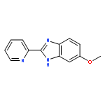 6-methoxy-2-(pyridin-2-yl)-1H-benzimidazole