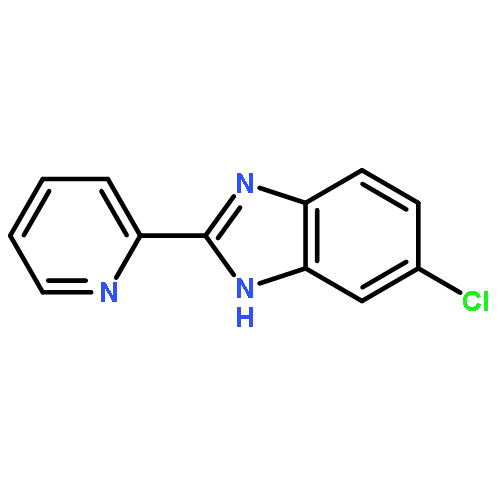 6-chloro-2-(pyridin-2-yl)-1H-benzimidazole