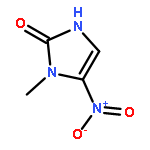 2H-IMIDAZOL-2-ONE, 1,3-DIHYDRO-1-METHYL-5-NITRO-