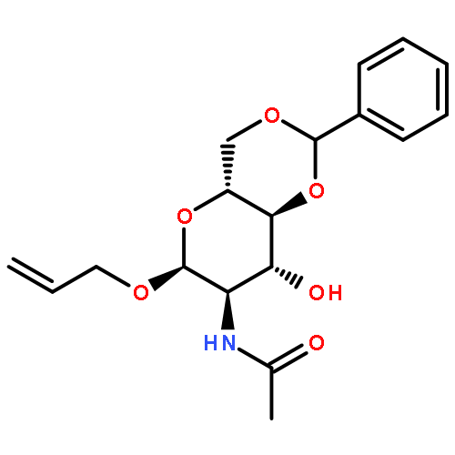 Allyl 2-(Acetylamino)-2-deoxy-4,6-O-(phenylmethylene)-a-D-glucopyranoside