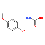 Phenol, 4-methoxy-, carbamate