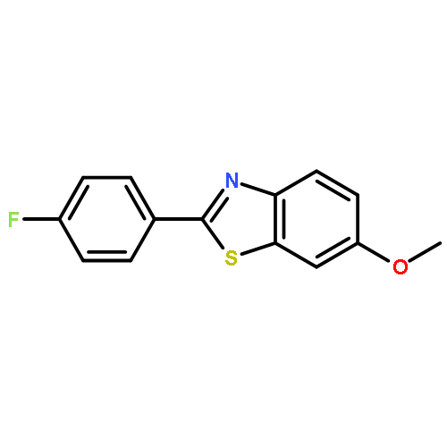 Benzothiazole, 2-(4-fluorophenyl)-6-methoxy-