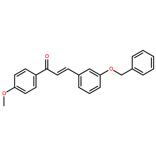 3-[3-(benzyloxy)phenyl]-1-(4-methoxyphenyl)prop-2-en-1-one