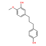 Phenol, 5-[3-(4-hydroxyphenyl)propyl]-2-methoxy-