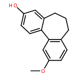 5H-Dibenzo[a,c]cyclohepten-3-ol, 6,7-dihydro-10-methoxy-