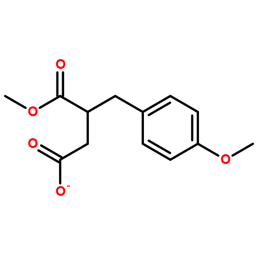 Butanedioic acid, [(4-methoxyphenyl)methyl]-, 1-methyl ester