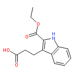 1H-Indole-3-propanoic acid, 2-(ethoxycarbonyl)-