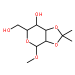 Methyl 2,3-O-isopropylidene-alpha-D-mannopyranoside