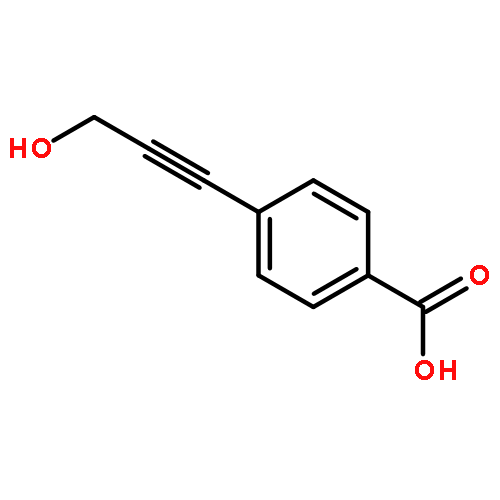 4-(3-hydroxyprop-1-ynyl)benzoic Acid