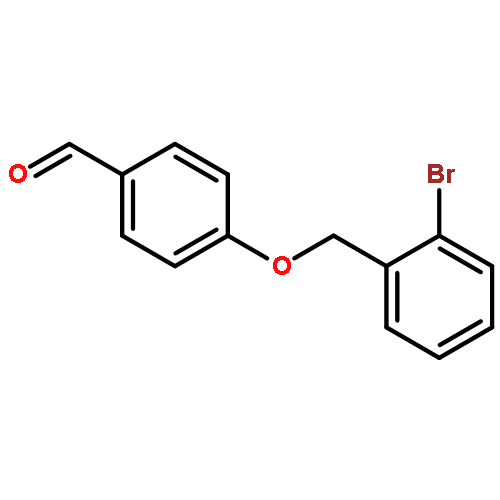 4-((2-Bromobenzyl)oxy)benzaldehyde