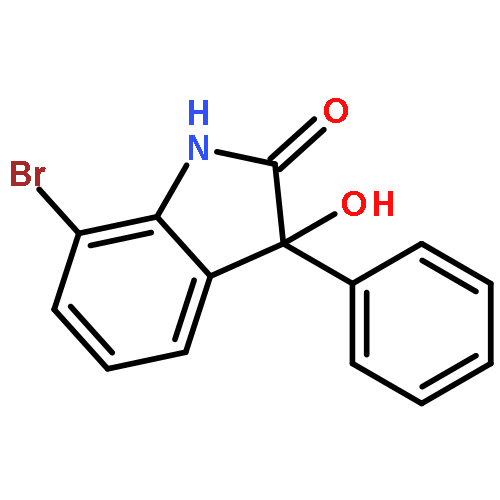 2H-Indol-2-one, 7-bromo-1,3-dihydro-3-hydroxy-3-phenyl-