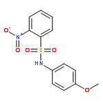 Benzenesulfonamide, N-(4-methoxyphenyl)-2-nitro-