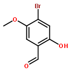 4-Bromo-2-hydroxy-5-methoxybenzaldehyde