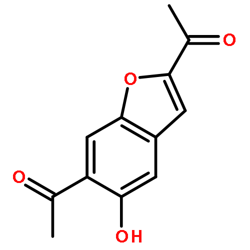 Ethanone, 1,1'-(5-hydroxy-2,6-benzofurandiyl)bis-