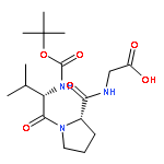 Glycine, N-[1-[N-[(1,1-dimethylethoxy)carbonyl]-L-valyl]-L-prolyl]-