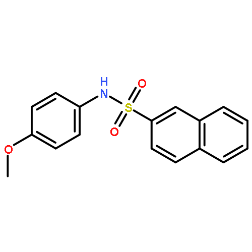 2-NAPHTHALENESULFONAMIDE, N-(4-METHOXYPHENYL)-