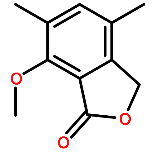 1(3H)-Isobenzofuranone, 7-methoxy-4,6-dimethyl-