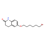 2(1H)-Quinolinone, 6-[(6-bromohexyl)oxy]-3,4-dihydro-