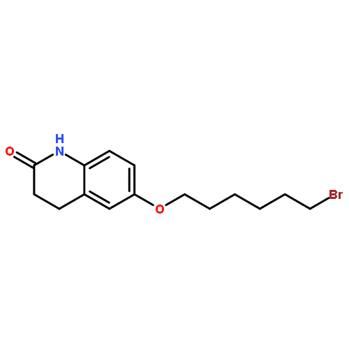 2(1H)-Quinolinone, 6-[(6-bromohexyl)oxy]-3,4-dihydro-