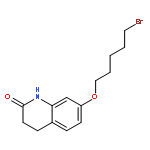 2(1H)-QUINOLINONE, 7-[(5-BROMOPENTYL)OXY]-3,4-DIHYDRO-