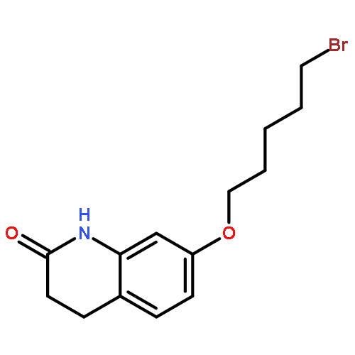 2(1H)-QUINOLINONE, 7-[(5-BROMOPENTYL)OXY]-3,4-DIHYDRO-