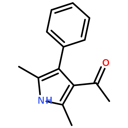 Ethanone, 1-(2,5-dimethyl-4-phenyl-1H-pyrrol-3-yl)-