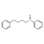 Benzene, [[2-(phenylmethoxy)ethyl]sulfinyl]-