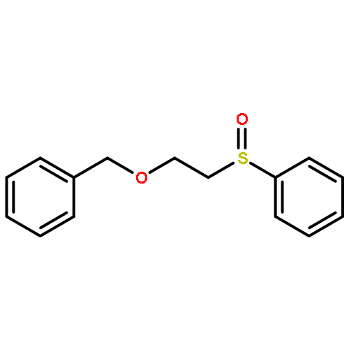 Benzene, [[2-(phenylmethoxy)ethyl]sulfinyl]-