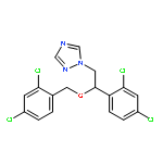 1H-1,2,4-Triazole,1-[2-(2,4-dichlorophenyl)-2-[(2,4-dichlorophenyl)methoxy]ethyl]-