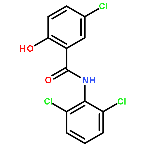 Benzamide, 5-chloro-N-(2,6-dichlorophenyl)-2-hydroxy-