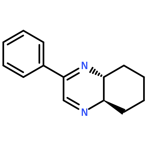 Quinoxaline, 4a,5,6,7,8,8a-hexahydro-2-phenyl-, (4aR,8aR)-rel-