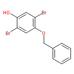 PHENOL, 2,5-DIBROMO-4-(PHENYLMETHOXY)-