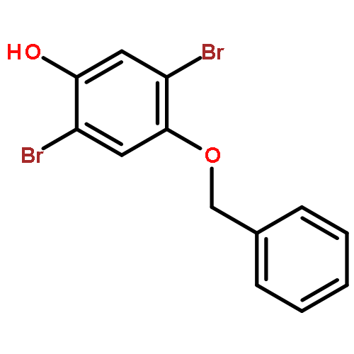 PHENOL, 2,5-DIBROMO-4-(PHENYLMETHOXY)-