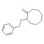 CYCLOOCTANONE, 2-(PHENYLMETHOXY)-