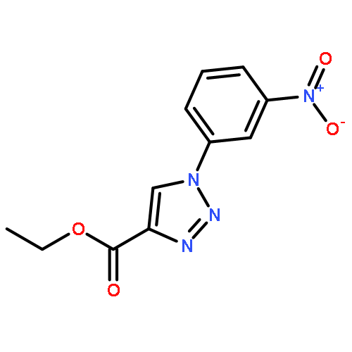 1H-1,2,3-Triazole-4-carboxylic acid, 1-(3-nitrophenyl)-, ethyl ester