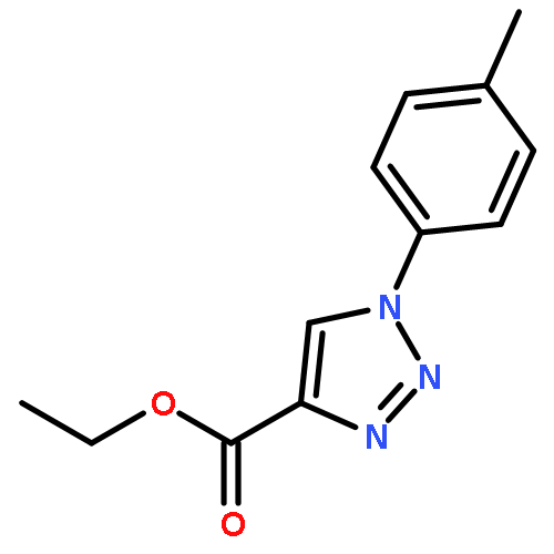 1H-1,2,3-Triazole-4-carboxylic acid, 1-(4-methylphenyl)-, ethyl ester