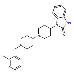 <br>1-(1'-(2-Methylbenzyl)-[1,4'-bipiperidin]-4-yl)-1H-benzo[d]imidazol-2(3H)-o ne