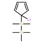 LITHIUM, [1-(PENTAMETHYLDISILANYL)-2,4-CYCLOPENTADIEN-1-YL]-