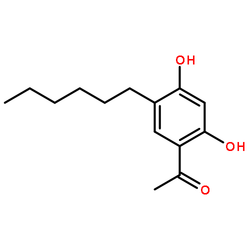 1-(5-hexyl-2,4-dihydroxyphenyl)ethanone