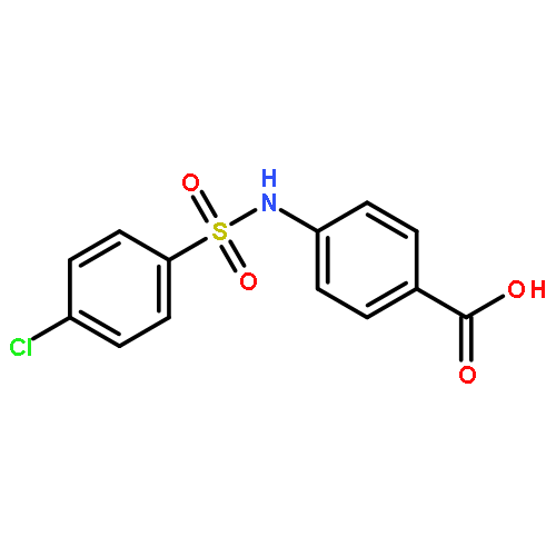 Benzoic acid, 4-[[(4-chlorophenyl)sulfonyl]amino]-