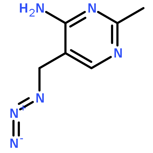 4-PYRIMIDINAMINE, 5-(AZIDOMETHYL)-2-METHYL-