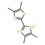 2,2'-Bi-1,3-dithiol-1-ium, 4,4',5,5'-tetramethyl-