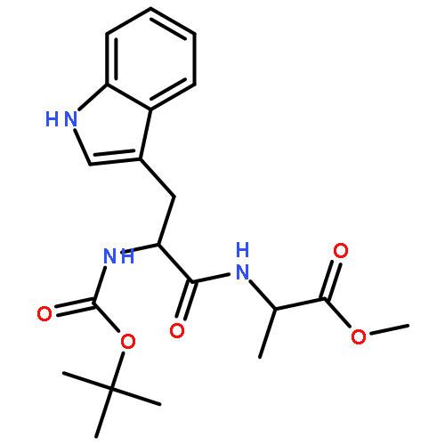 Methyl 2-[[3-(1h-indol-3-yl)-2-[(2-methylpropan-2-yl)oxycarbonylamino]propanoyl]amino]propanoate