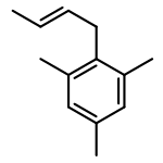 Benzene, 2-(2-butenyl)-1,3,5-trimethyl-