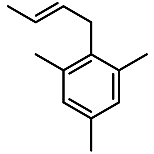 Benzene, 2-(2-butenyl)-1,3,5-trimethyl-