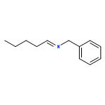 BENZENEMETHANAMINE, N-PENTYLIDENE-